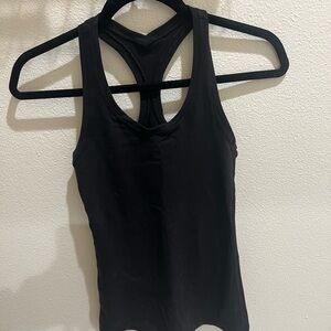 lululemon athletica Black Tank Top